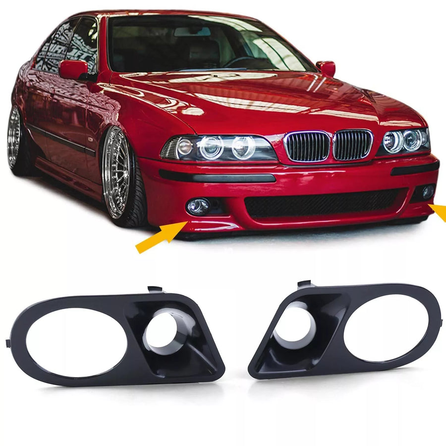 Mascherine fendinebbia + presa d'aria adatte per paraurti BMW E39 M5
