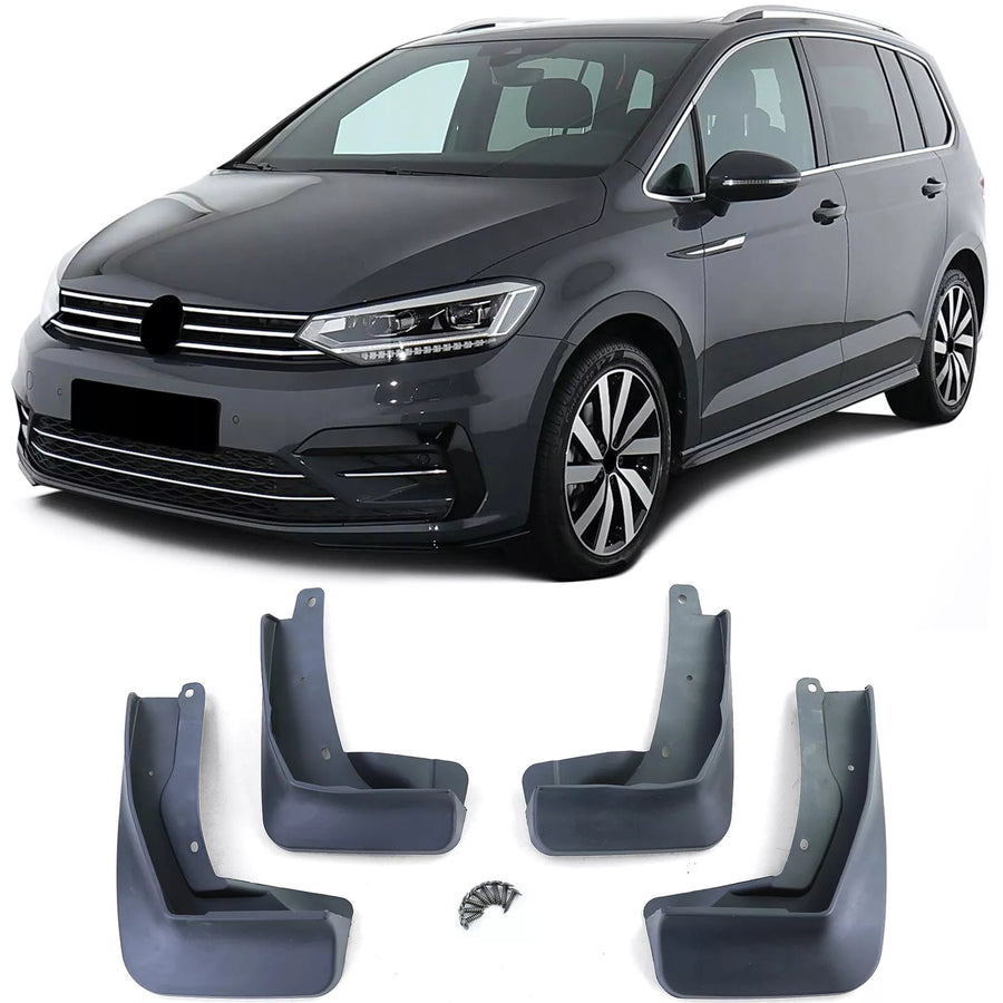 Set paraurti anteriore e posteriore nero per VW Touran 2 5T lifting dal 21