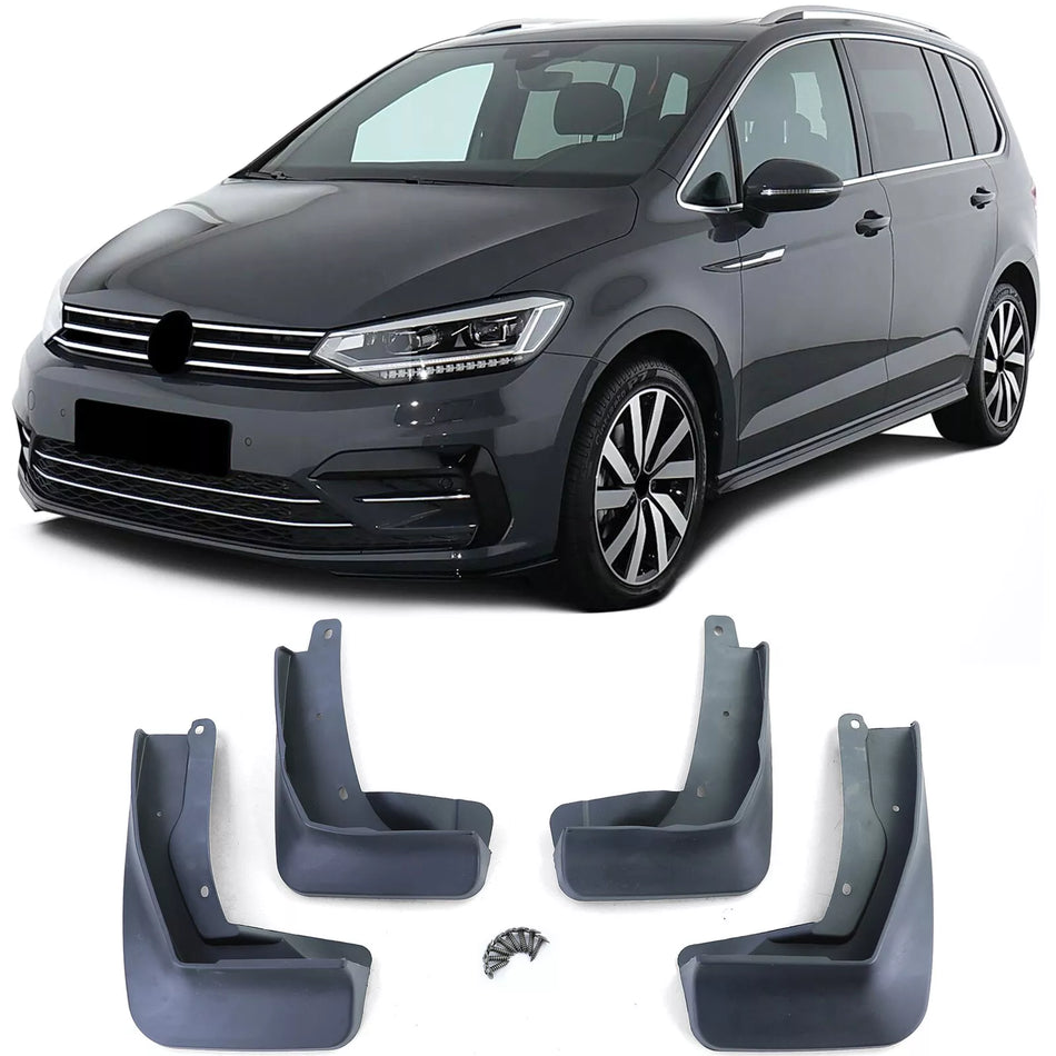 Set paraurti anteriore e posteriore nero per VW Touran 2 5T lifting dal 21
