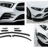 AERO FLAPS NERO Anteriore per MERCEDES W177 CLASSE A