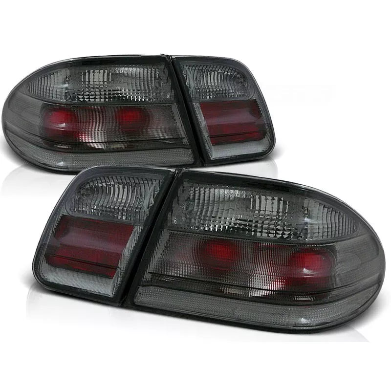 Set Fanali Posteriori Nero Smoke per Mercedes Classe E W210 Anno 95-02