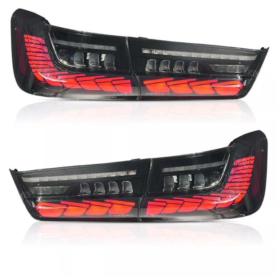Set luci posteriori LED Smoke frecce dinamiche funzione OLED per BMW G20