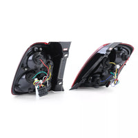 Luci Posteriori Vetro Trasparente Rosso Chiaro, per Fiat 500 2007-2015
