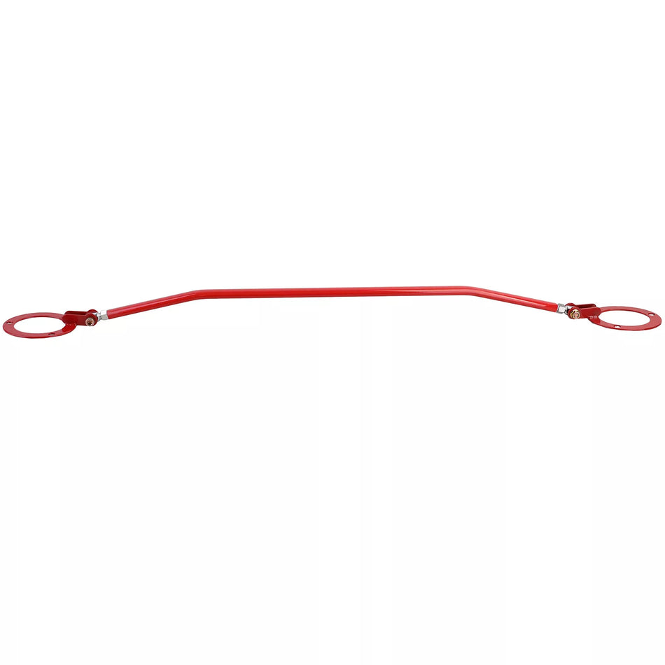 Barra alluminio rossa anteriore regolabile BMW Serie 5 E34 520i 525i 89-96