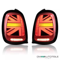 Luci posteriori Union Jack LED dinamiche lightbar per Mini F55 F57 F58 2014