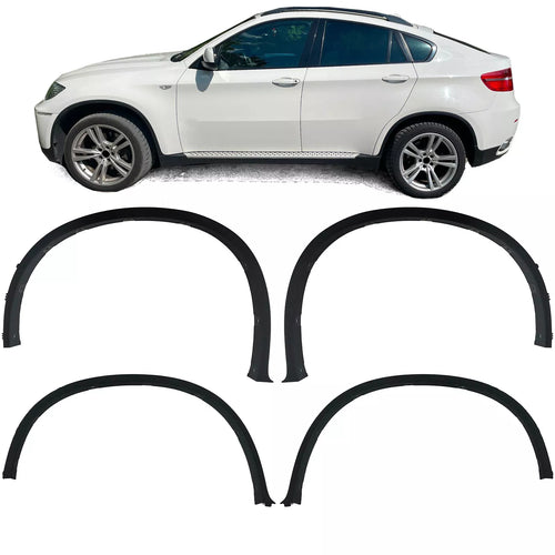 Parafango passaruota set allargamenti adatto, per BMW X6 E71 08-14