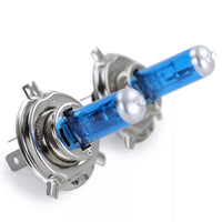 H4 55W Super White Leuchtmittel Birnen Lampen Halogen 12 Volt Paar