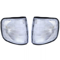 Coppia frecce bianche sinistra destra per Mercedes Classe S W126 79-91