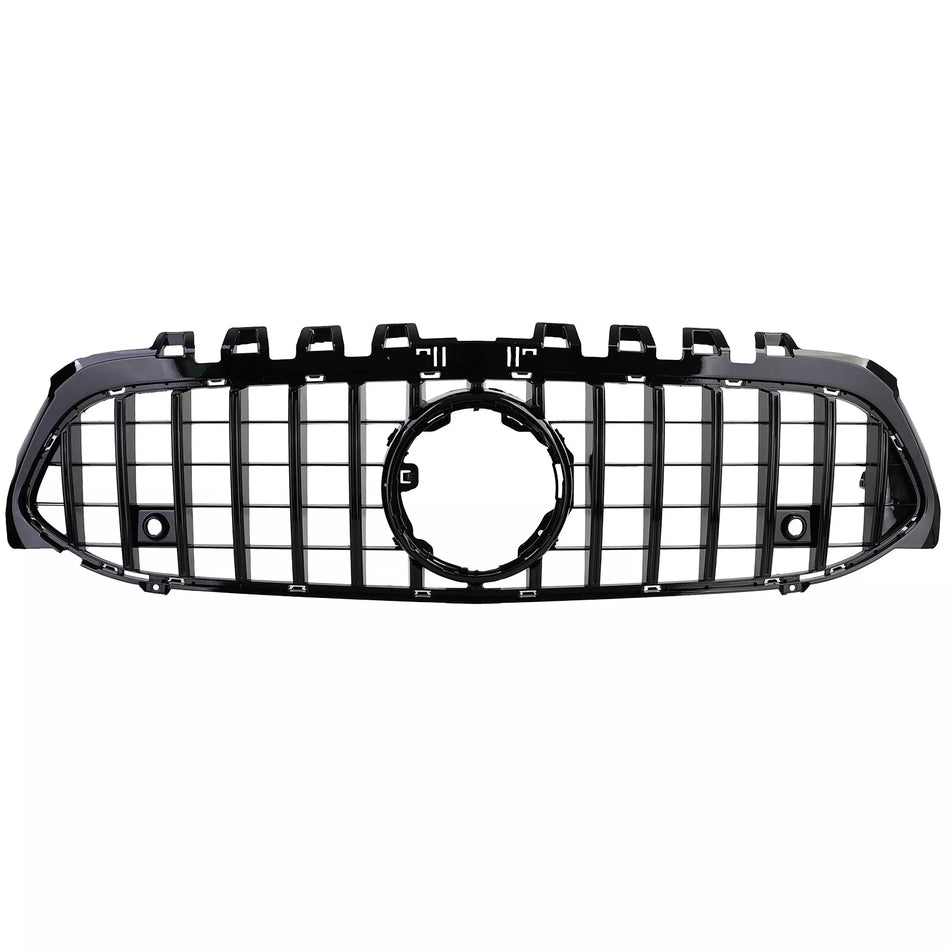 Griglia radiatore sportiva nera lucida per Mercedes Classe A W177 V177 dal 18