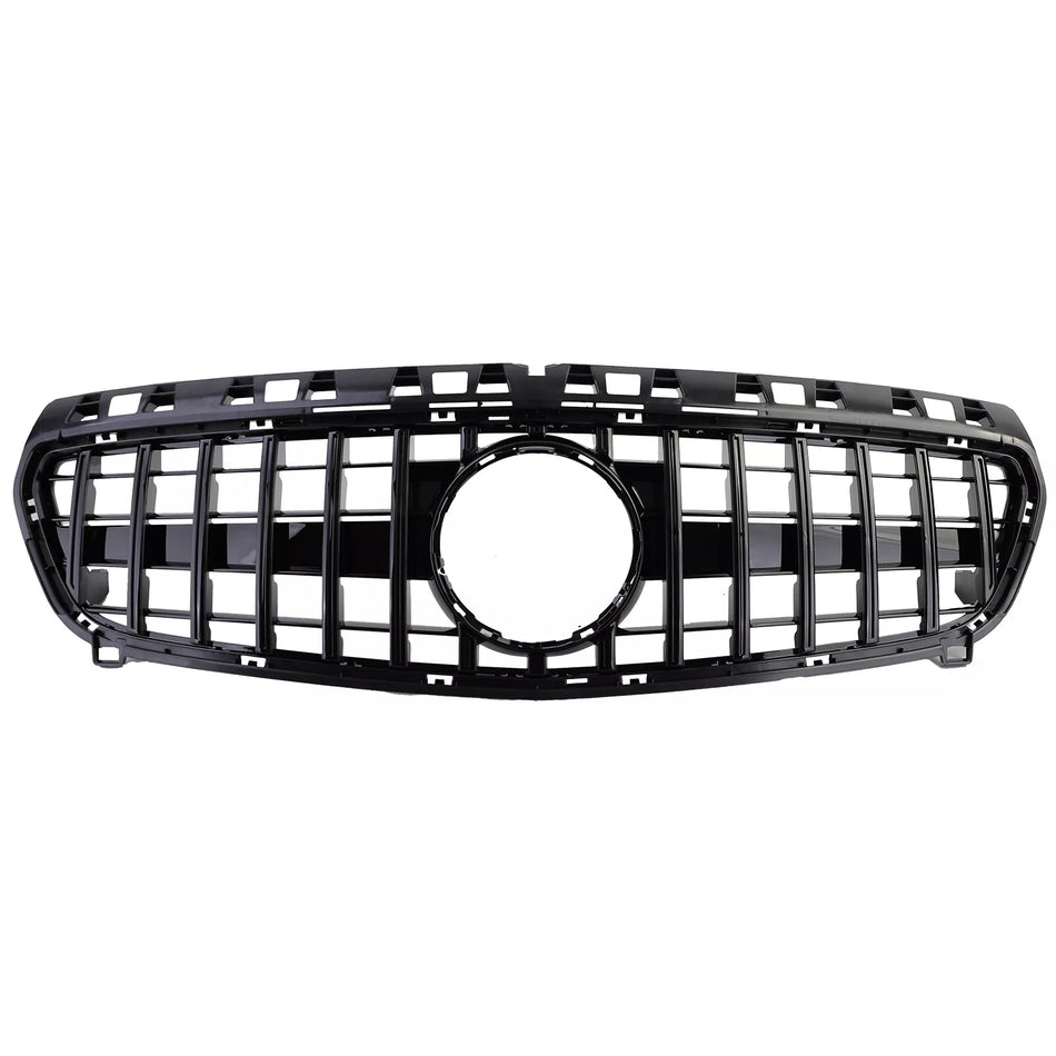 Griglia radiatore sportiva nera lucida per Mercedes Classe A W176 12-15