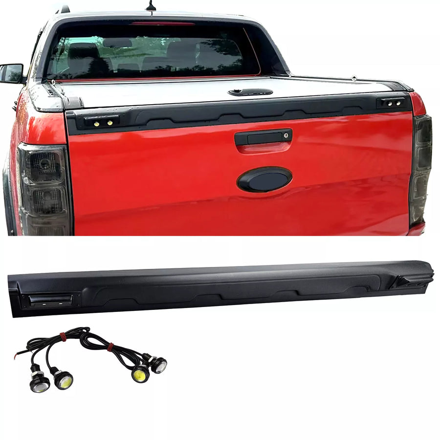 Parabordo di carico portellone con illuminazione LED per Ford Ranger T6 T7 12-19