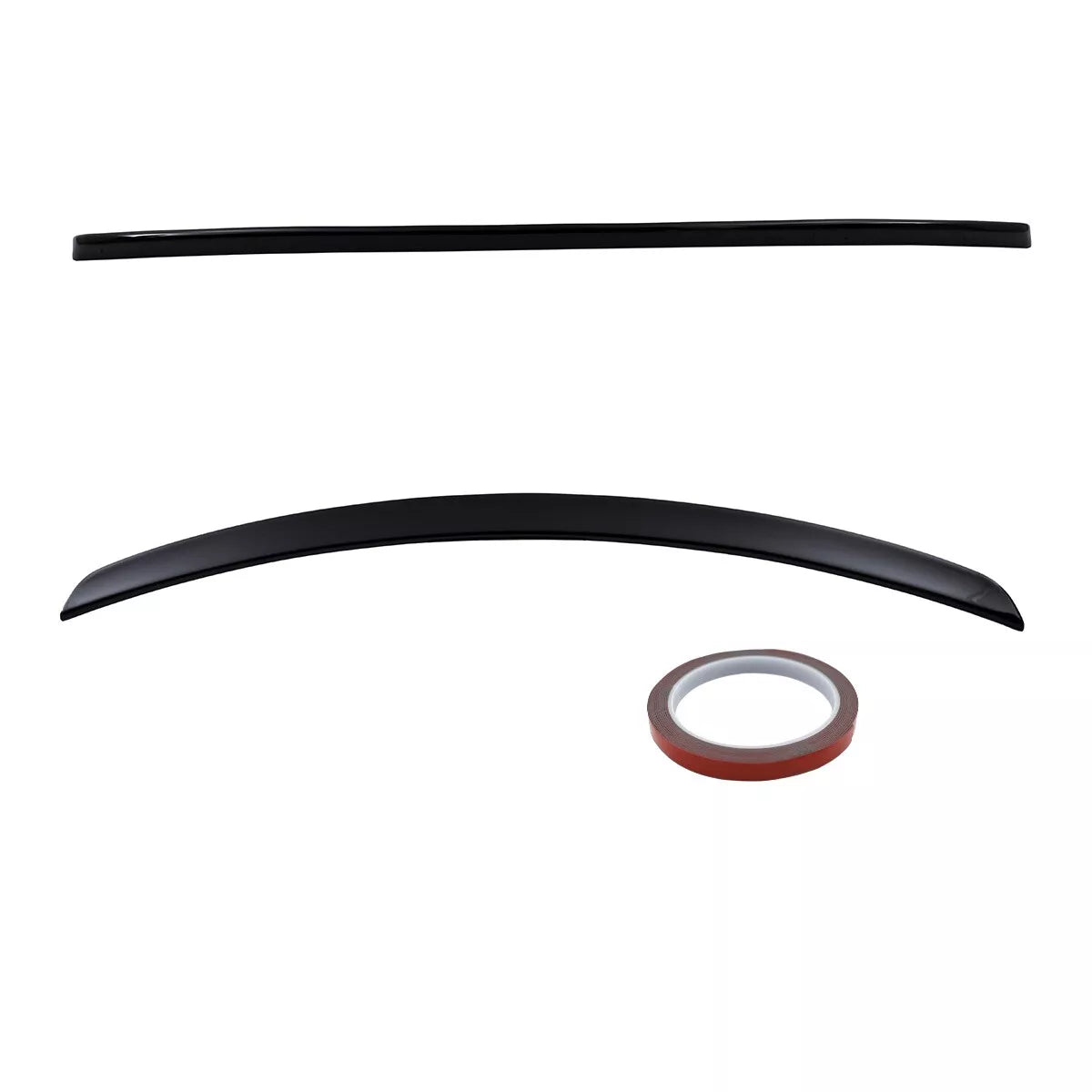 Spoiler Posteriore cofano Nero Lucido per Mercedes CLS C219 W219 + AMG