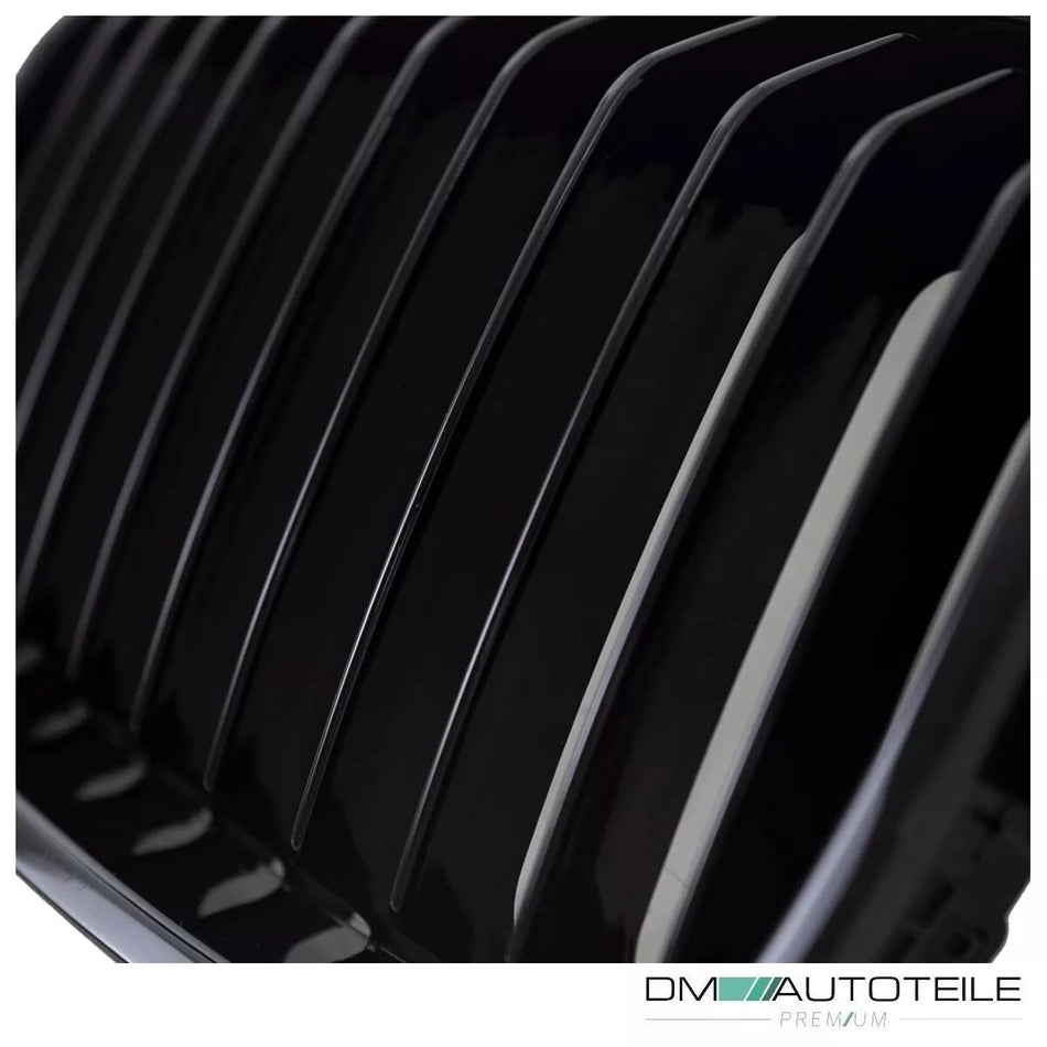 Set Griglia per BMW Serie 1 F20 F21 anno 11-15 Nero Lucido