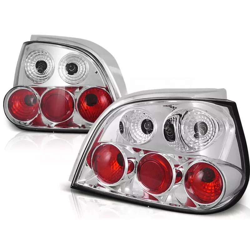 Set Luci Posteriori Cromo Renault Megane Limousine I Facelift 99-02