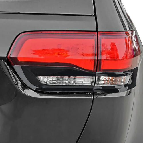 Bordi fanali posteriori nero lucido adatti, per Jeep Grand Cherokee WK2 14-20