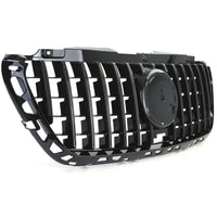Griglia anteriore Sport nera lucida per Mercedes Sprinter W907 910 dal 18