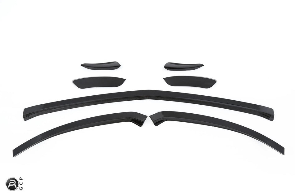 AERO FLAPS NERO Anteriore per MERCEDES W177 CLASSE A