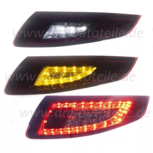 Fanali Posteriori Led Porsche 911 997 Rosso Smoke Facelift 04-08 Full LED HAMMER