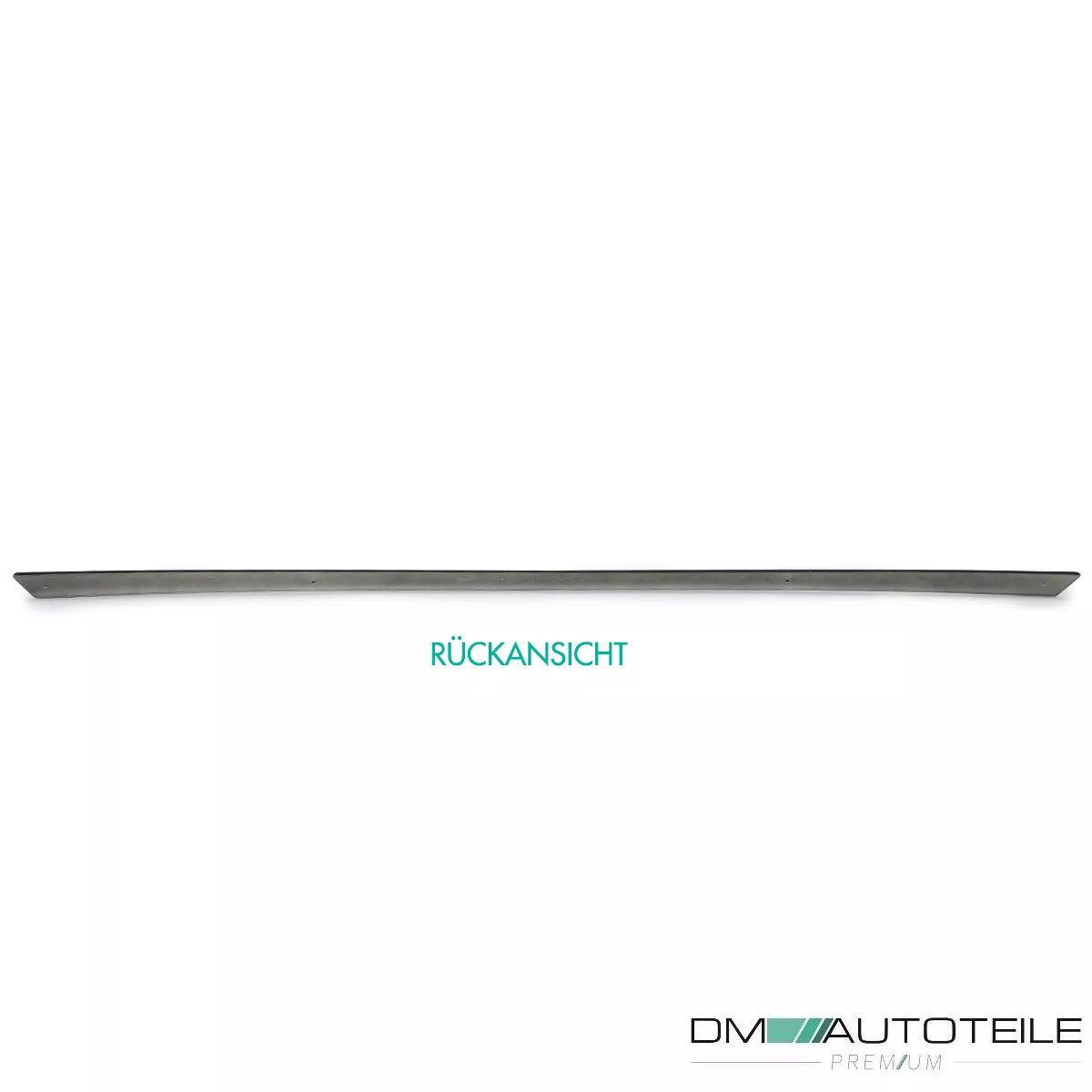 Spoiler Posteriore cofano Nero Lucido per Mercedes CLS C219 W219 + AMG – vista 2