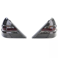 Luci posteriori vetro trasparente LED nero fumo, per Mercedes SLK R170 96-04