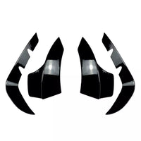 SPLITTER ANTERIORE NERO per MERCEDES X247 GLB AMG PACCHETTO