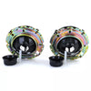 Faro proiettore trasparenti nero + mirino per Vw Caddy I 82-92 Jetta I 79-84
