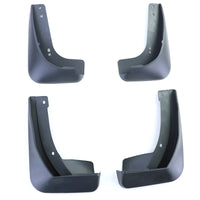 Kit paraspruzzi anteriore e posteriore nero per VW Touran 2 5T Vorfacelift 15-21