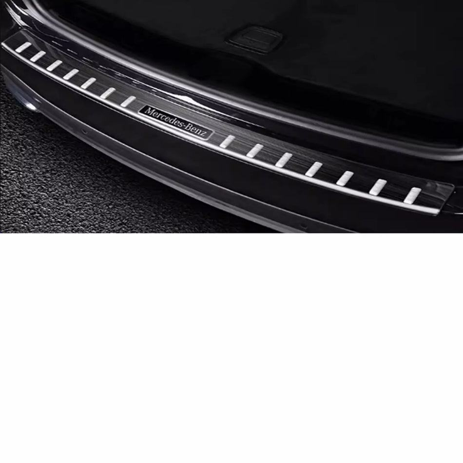 Paraurti in acciaio inox nero, per Mercedes GLC X254