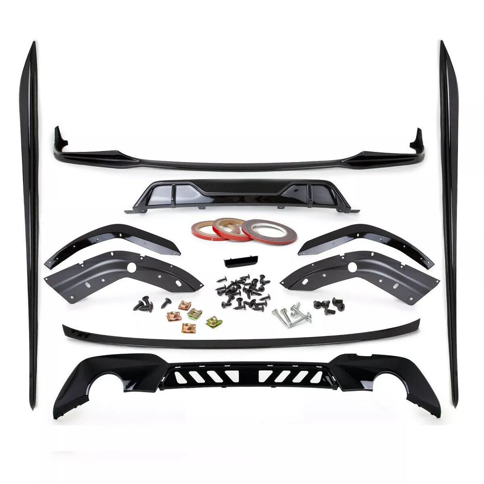 Bodykit Nero Lucido per BMW Serie 3 G20 G21 M Sport