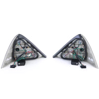 Luci posteriori vetro trasparente LED nero fumo, per Mercedes SLK R170 96-04