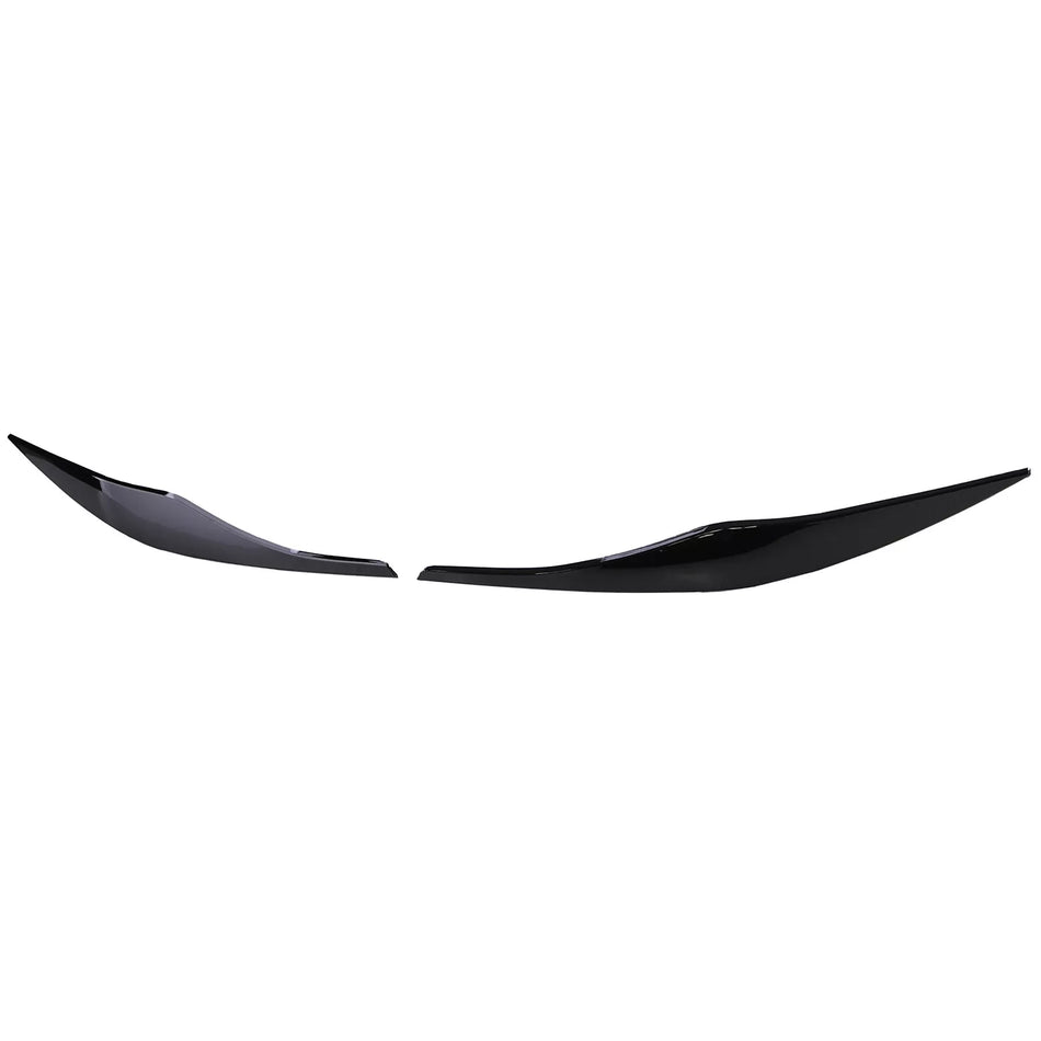Parafanghi brutto sguardo nero lucido adatto, per BMW Serie 3 E90 E91 05-12