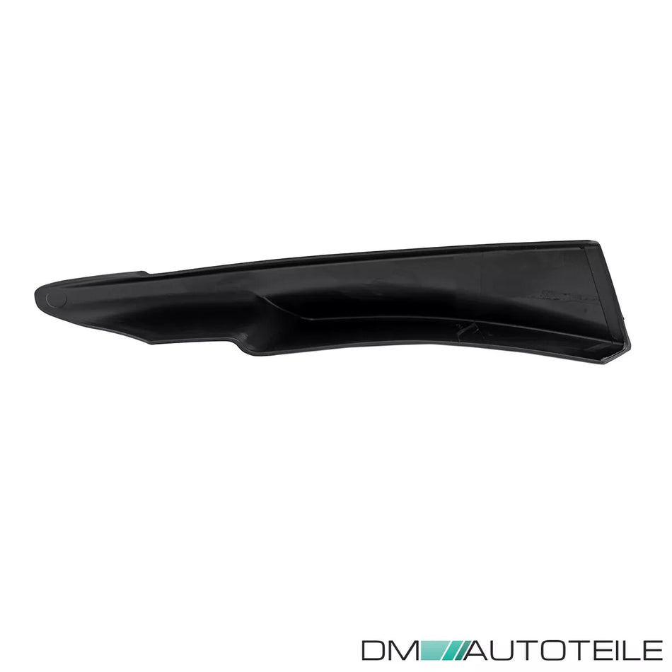 Set Flaps Splitter lama Nero Lucido per BMW Serie 3 E90 E91 Facelift 2008