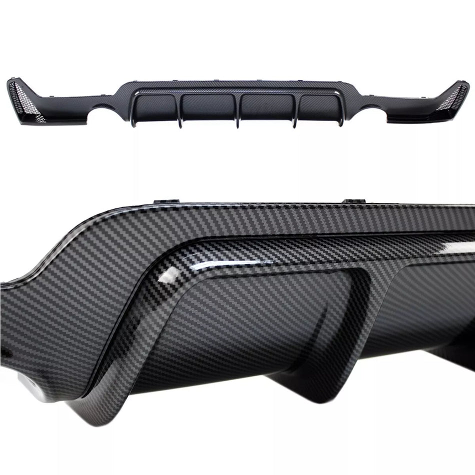 Diffusore posteriore Carbon Look per BMW F32 F33 F36 M
