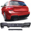 Diffusore posteriore Performance nero opaco BMW Serie 1 F20 F21 120 125 11-15