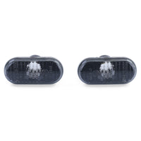 Coppia frecce laterali nere fumè, per Renault 19 Clio 1 2 Twingo Megane 1 Laguna