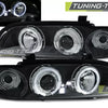 Fari Angel Eyes led Nero alogeno per bmw serie 5 e39 1995 al 2000
