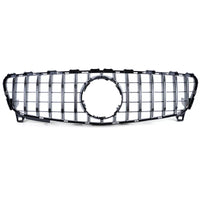 Griglia Sport nera lucida cromata adatta, per Mercedes W176 Facelift 15-18