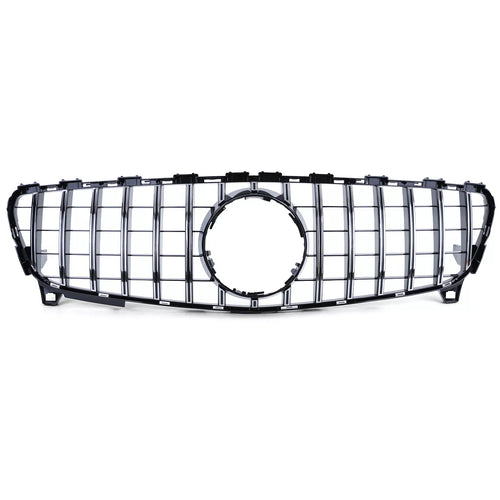 Griglia Sport nera lucida cromata adatta, per Mercedes W176 Facelift 15-18