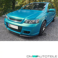 Opel Astra G griglia anteriore Nido d'Ape Nero Opaco cromo + OPC II 97-07