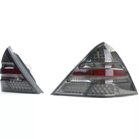 Luci posteriori vetro trasparente LED nero fumo per Mercedes SLK R170 96-04
