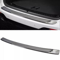 Paraurti bordo acciaio inox nero, per BMW X3 G01 dal 17