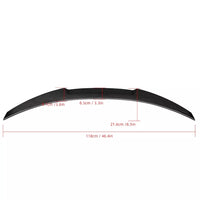 Spoiler Posteriore Evo GT Bagagliaio vero carbonio per BMW Serie 3 E92 Coupè + M
