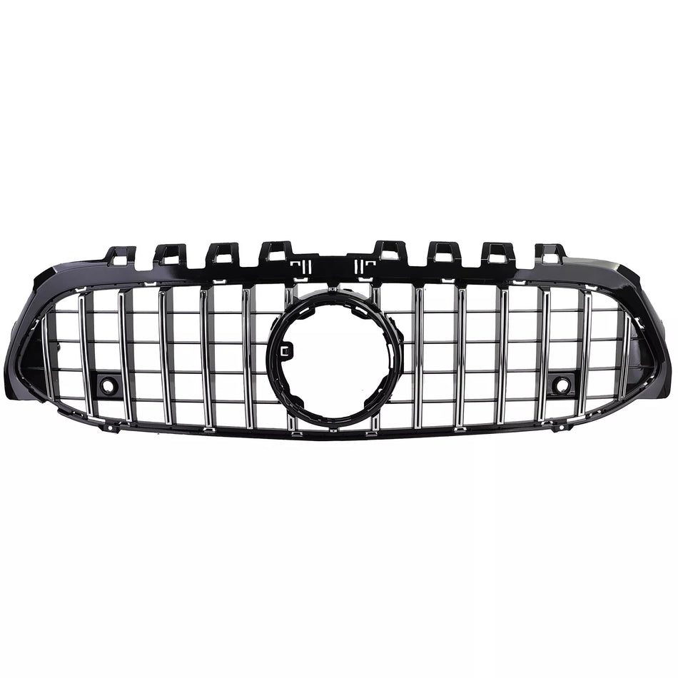Griglia radiatore sportiva nera cromata, per Mercedes Classe A W177 V177 dal 18