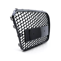 Griglia radiatore sportiva griglia senza emblema Nero per Audi A5 B8 8T 11-17