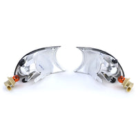 Set frecce bianche cristallo trasparente BMW Serie 3 E46 Coupè Cabrio 99-03