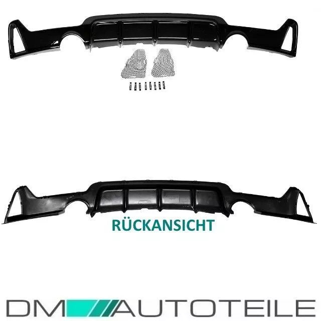 Diffusore Nero Lucido 435 per BMW F32 F33 F36 M Sport