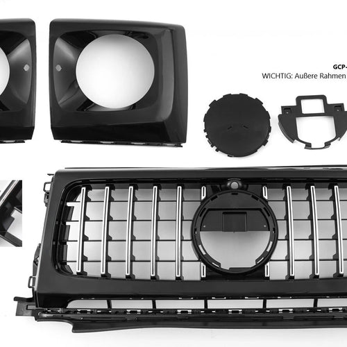 Sport Panamericana GT griglia radiatore per Mercedes W463 G dal 2018 Fac