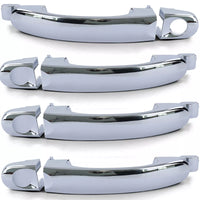Set 4 maniglie porte esterne cromate da sostituire per VW Bus T5 03-09 Multivan