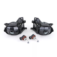 Set fendinebbia vetro trasparente nero fumo adatto per BMW Serie 5 E39 00-04