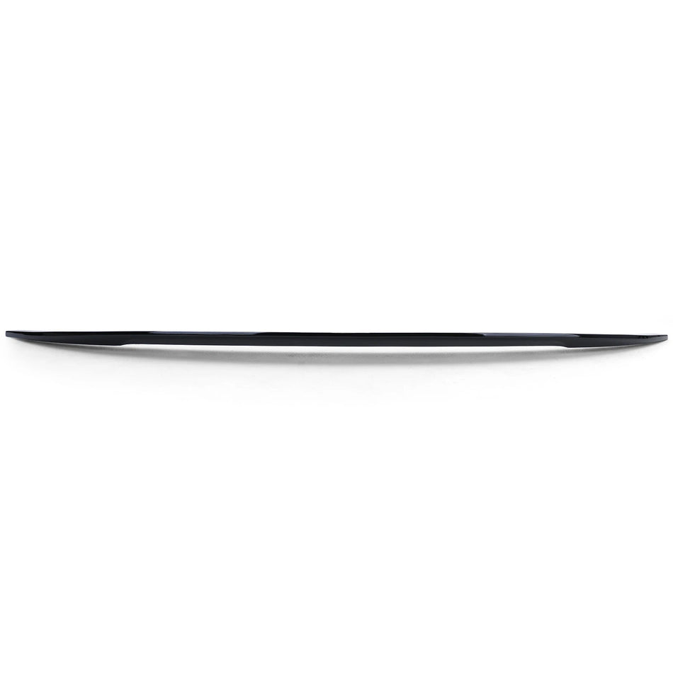 Spoiler posteriore sportivo labbro nero lucido + ABE per BMW X6 F16 14-19